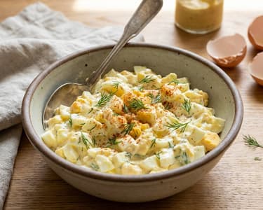 Creamy Egg Spread with Dill and Yogurt