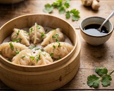 Asian Tofu Dumplings | Homemade & Spicy