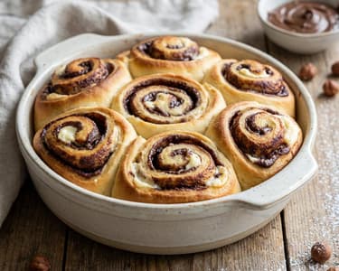 Chocolate Swirls with Nut-Nougat Cream