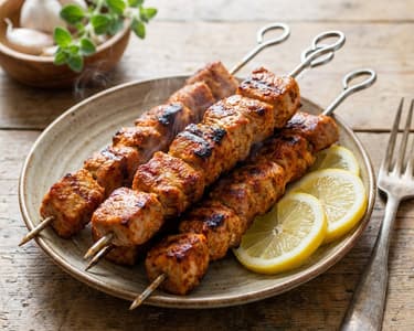 Pinchos Morunos | Spicy Spanish Meat Skewers
