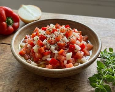 Ensalada Criolla | Argentinian Vegetable Salad