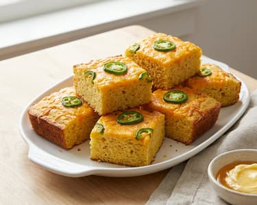 Jalapeño Cornbread | Spicy & Juicy