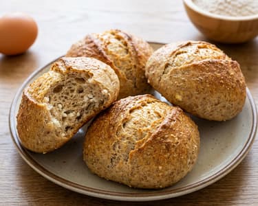 Spelt Cottage Cheese Rolls | Protein-rich & Quick