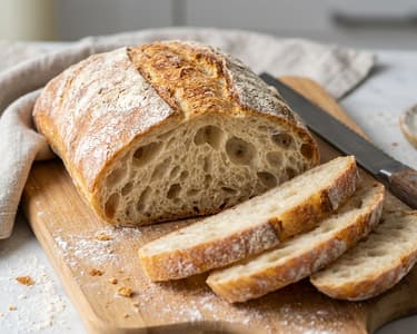 Homemade Ciabatta | Airy & Crispy