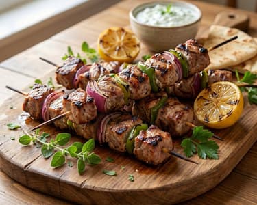 Souvlaki - Greek Meat Skewers