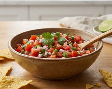 Fresh Tomato Salsa with Chili | Spicy & Quick