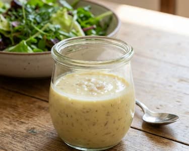 Fine Shallot Dressing | Creamy Emulsion