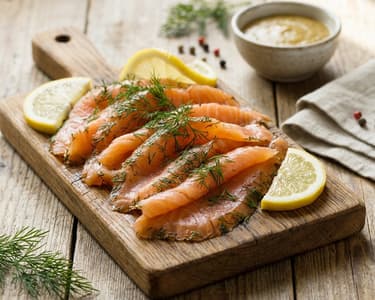 Marinated Salmon - Gravlax