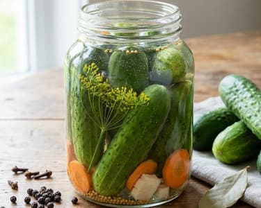 Classic Pickled Cucumbers