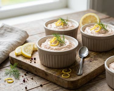Fine Salmon Mousse with Dill