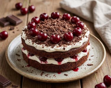 Schwarzwälder Kirschtorte | Klassisch & Saftig