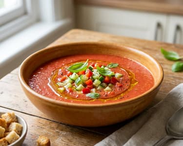 Classic Andalusian Gazpacho