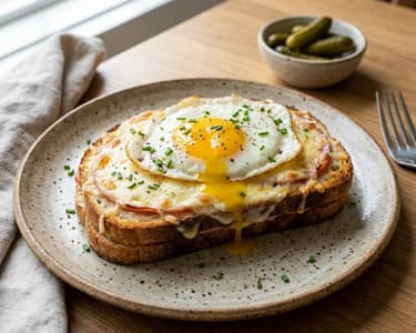 Croque Madame | French Breakfast Classic