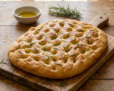 Classic Focaccia with Rosemary
