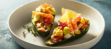 Shrimp Salat mit Avocado
