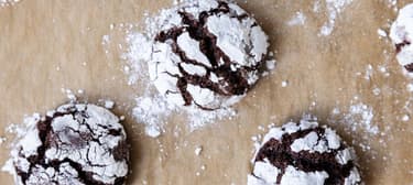 Schokoladen-Crinkle-Kekse