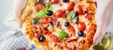 Mini Blätterteig Pizza