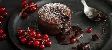 Schokokuchen mit flüssigem Kern