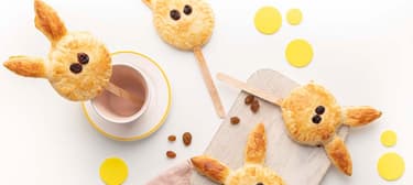 Freches Osterhasengebäck