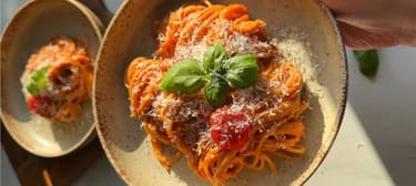 Sauce aus geröstetem Gemüse