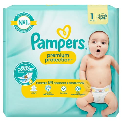 Pampers premium protection size 4 plus cheap