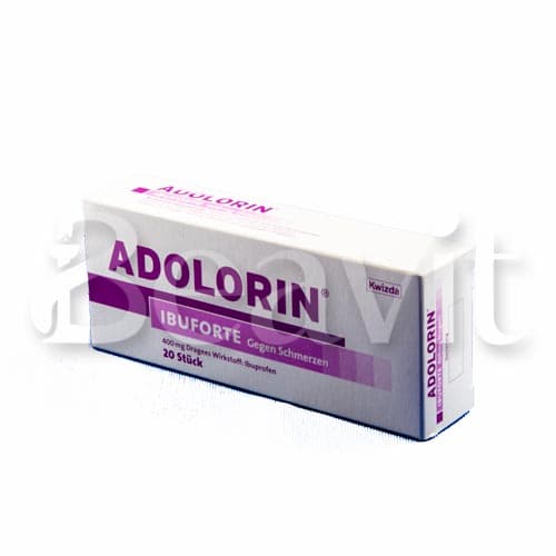 ADOLORIN IBUFORTE 400 mg Dragees