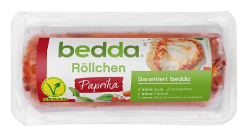 bedda Röllchen Paprika VEGAN
