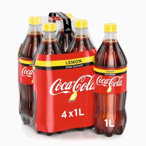Coca-Cola Lemon Zero 4x1l