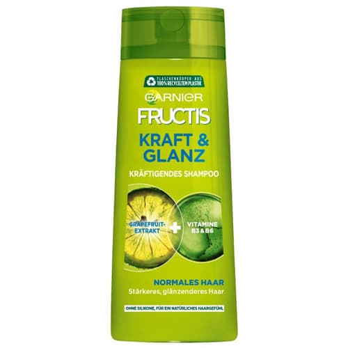 Fructis Shampoo Strengthening Strength and Garnier Shine
