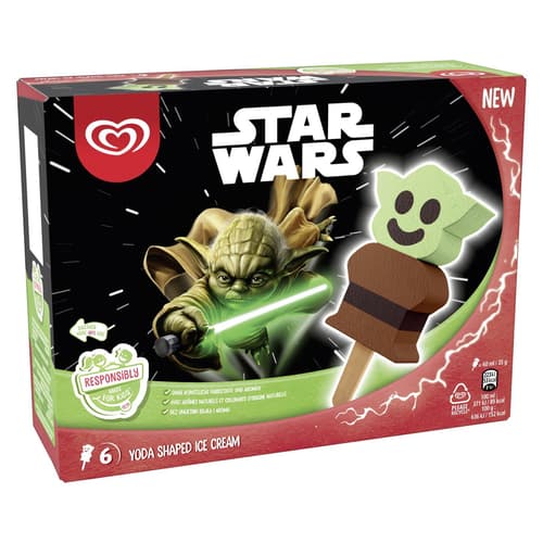 Star Wars Yoda Ice Cream 6x60ml