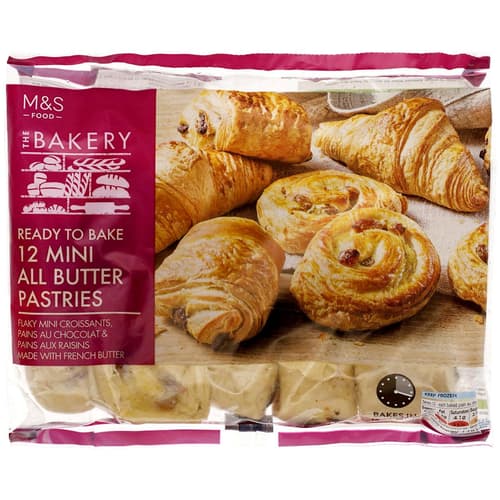 Marks&Spencer 12 Mini All Butter Pastries