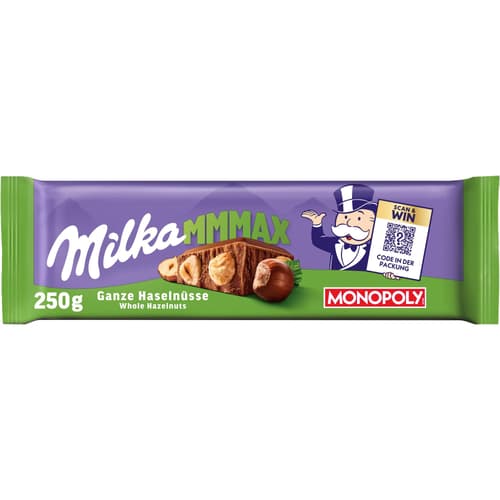 Milka MMMAX Ganze Haselnüsse