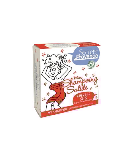 secrets de provence festes shampoo trockenes haar haar rote tonerde