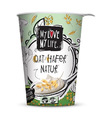 My Love My Life Bio Hafer Ghurt Natur