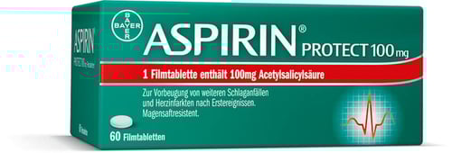Aspirin Protect 100 Mg Film Coated Tablets