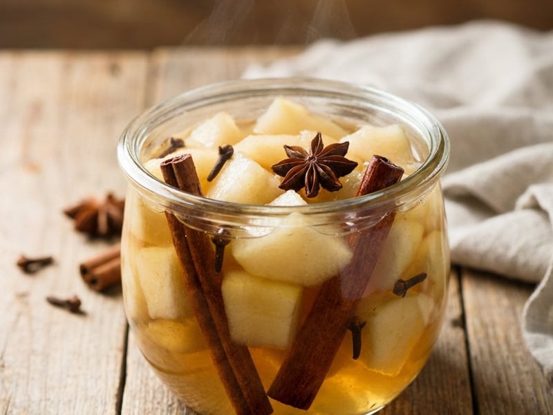 Classic Pear Compote with Spices