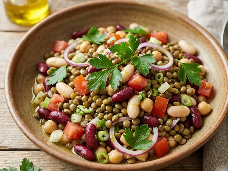 Colorful Legume Salad | Protein-Rich & Quick