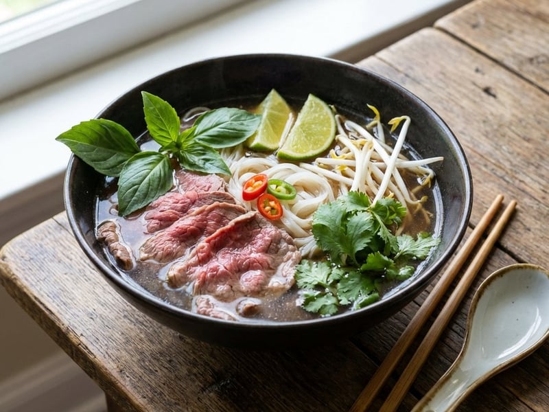 Pho Bo | Traditional Vietnamese Beef Soup
