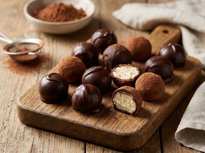 Chocolate Pralines with Mascarpone | Noble Indulgence