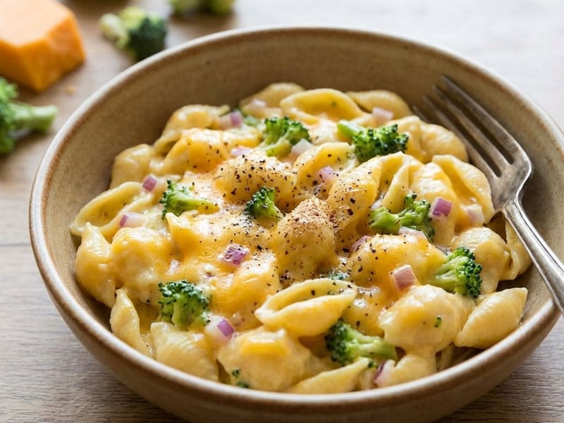 Creamy Cheese Pasta with Broccoli | One-Pot Delight