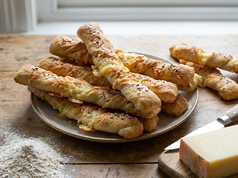 Spicy Gruyère Sticks