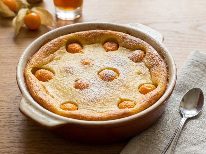 Physalis Clafoutis | Fruity French Classic