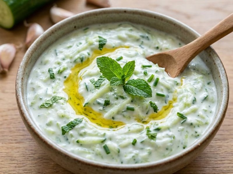 Refreshing Mint Tzatziki