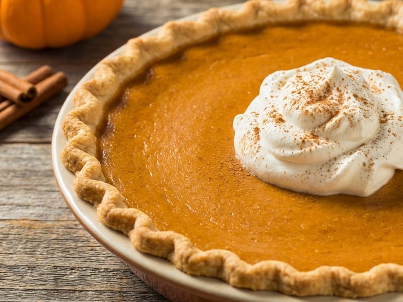 Classic Pumpkin Pie with Spices