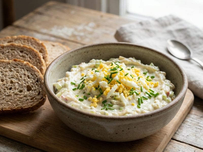 Celery and Apple Spread with Egg