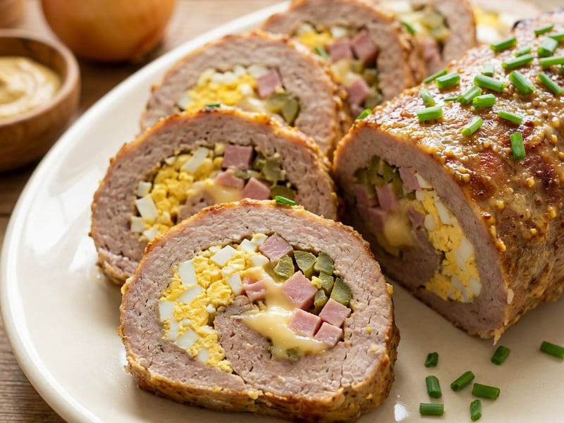 Gefüllter Faschierter Braten | Saftiger Klassiker mit Ei & Schinken