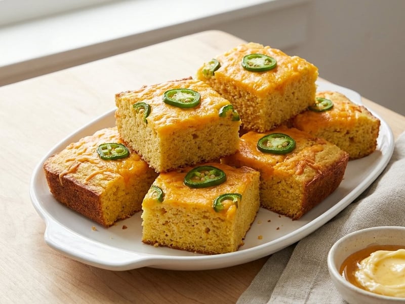 Jalapeño Cornbread | Würzig & Saftig