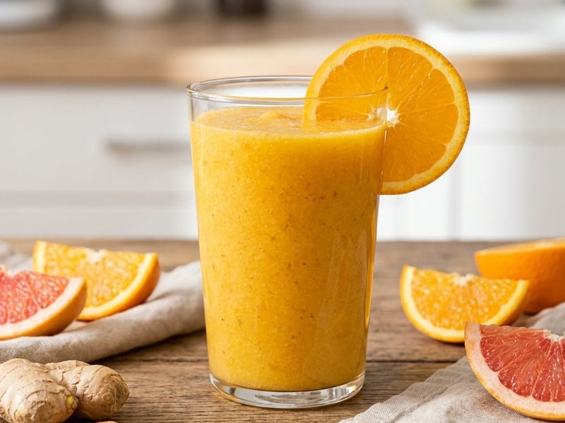 Frischer Citrus-Smoothie