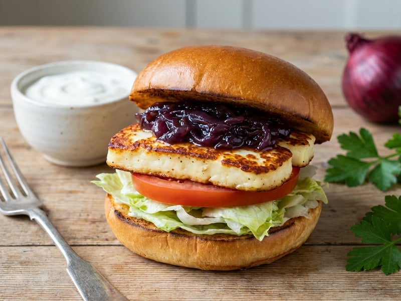 Halloumi Burger