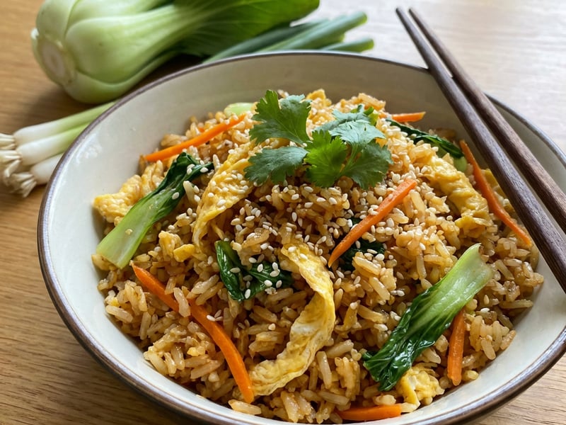 Fried Rice with Vegetables